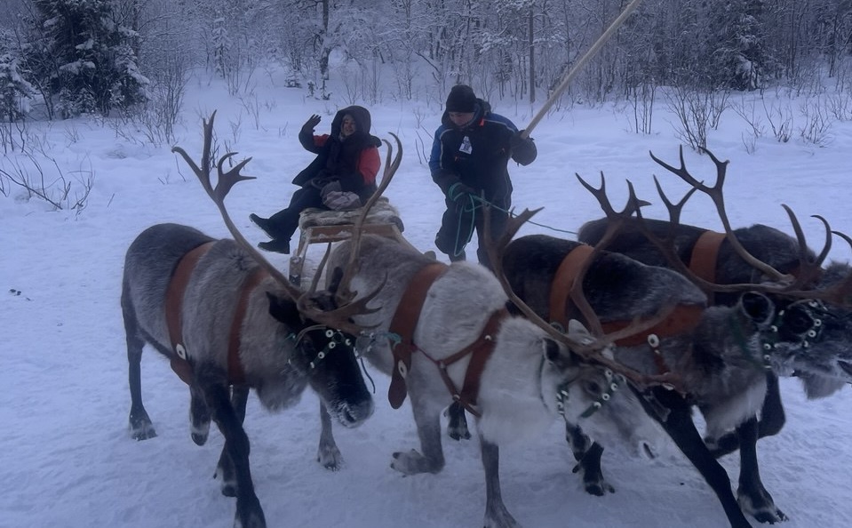 Саамская деревня
