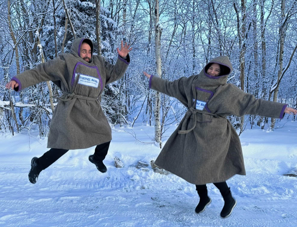 Саамская деревня